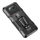 Funda Xiaomi Poco X3 / Pro Clip Case+ Mica Ceramic Marc Negr