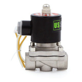 Válvula Solenoide Eléctrica De Acero Inoxidable 110v Ac