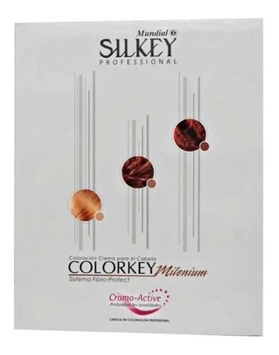 Carta De Colores Tintura Silkey Milenium Profesional 