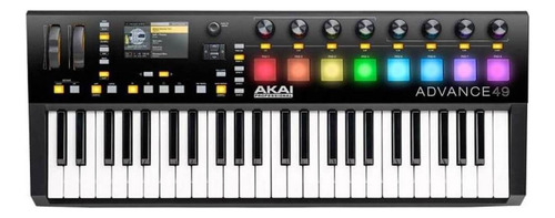 Controlador Usb Akai Advance 49 Akai Midi Con E