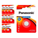 9 Baterias Cr2032 Panasonic
