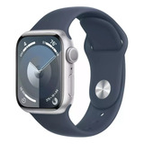 Apple Watch Series 9 Gps 41mm Azul Tormenta Correa Deportiva