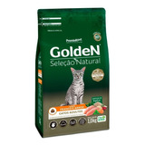 Ração Golden Seleção Natural Gatos Adultos Frango/arroz 1kg