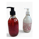 Set 2 Dispensador Jabon/shampoo 300 Ml Ecológica Sustentable