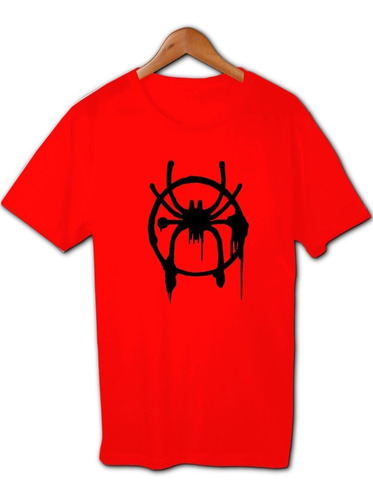 Spiderman Miles Morales Logo Remera Friki Tu Eres #3