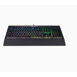 Teclado Gamer Corsair K68 Qwerty Cherry Mx Red Inglés Us Rgb