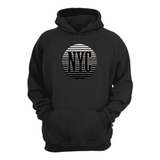 Casaco Moletom Canguru New York City Nyc Blusão De Frio Drip