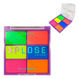 Paleta De Sombras Sp Colors Xplose 6 Cores Carnaval Fantasia