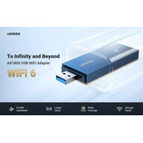 Adaptador Wifi Ax1800 Wifi-6 Usb3.0 5g & 2.4g Ugreen