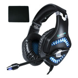 Audifonos Gamer K18 Pro Alambricos Headset Con Micrófono Led