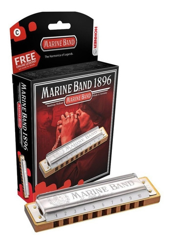 Armonica Blues Hohner Marine Band Profesional