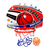 Mini Aro De Basketball Con Pelota 35.5cm X 47.7cm + Balon 