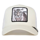 Gorra Goorin Bros Tigre Blanco Tiger En Drill 100% Original