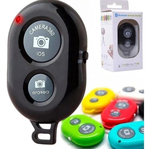 Controle Bluetooth Disparador De Fotos E Vídeos P/ Celular