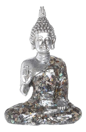 Buda Circulo Escultura Figura Zen Buda Tibetano Mudra Yoga