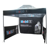 Carpa 6x3 Plegable  Sublimada, Estructura Estándar Y Toldo 