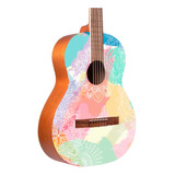 Bamboo Gc-36-rainbow Guitarra Acústica Clásica Con Funda