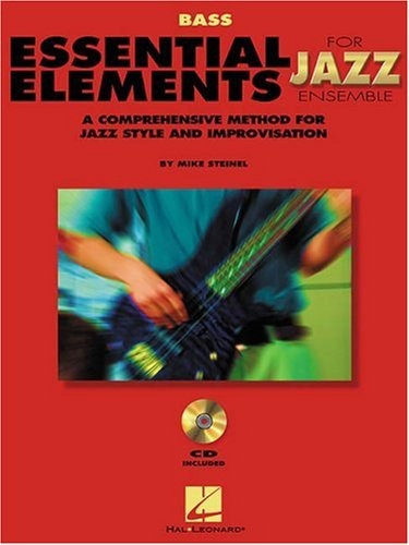 Book : Essential Elements For Jazz Bass Bk With Online Media
