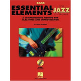 Book : Essential Elements For Jazz Bass Bk With Online Media