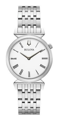 Reloj Bulova Dama 96l275  Zafiro Original Garantía 3 Años 