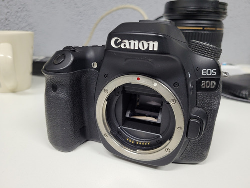  Canon Eos 80d Dslr Cor  Preto