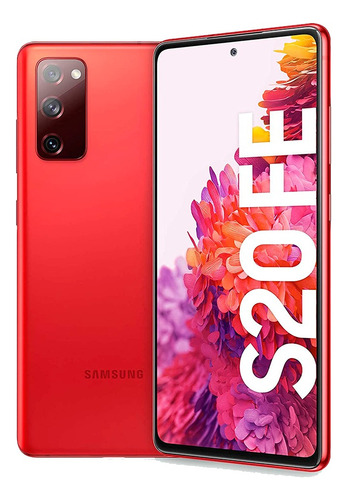 Celular Samsung Galaxy S20 Fe 128gb Rojo 6gb Ram