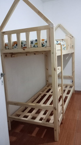 Cama Cucheta En Forma De Casita