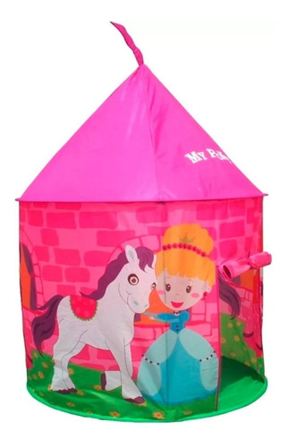 Carpa Castillo Infantil Pony  105 X 125cm 