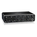 Placa De Audio Behringer Usb Umc204 Hd Interfaz 