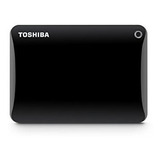 Disco Duro Portátil Toshiba Canvio Connect Ii De 2 Tb, Negro