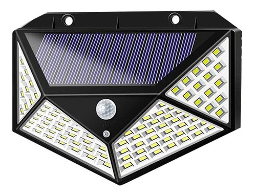 Lampara Luz Led 90 Con Sensor De Movimiento Recarga Solar