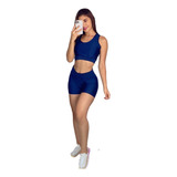 Conjunto 2 Piezas Deportivo Short Lycra +top