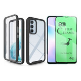 Capa 360 Proteção Para Samsung Galaxy A34+ Pelicula Gel