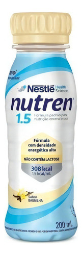 Nutren 1.5 - Nestlé - Kit Com 10 Unidades - Baunilha