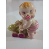 Antiguo Bebé De Porcelana Pequeño