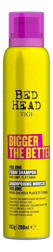  Shampoo De Espuma Para Dar Volumen Bigger The Better Tigi