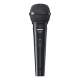 Microfone De Mão Shure Sv200 Dinâmico Com Cabo Xlr Original