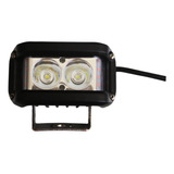 Dually Led Blanco Con Lateral Rojo 20w Funciones (pz)