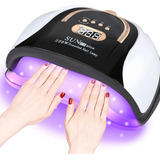 Lámpara De Uñas Led Uv De 256w/57led Secadora De Uñas