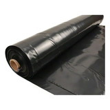 Nylon Polietileno Agropol Negro 200 Micrones,ancho 4x6 M