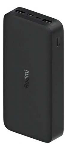Negro - Batería Externa Xiaomi 20000mah Redmi 18w Fast Cha