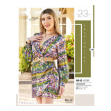 Vestido Cklass 598-52 Multicolor Outlet/saldos Mchn