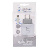 Cargador De Pared 220v 2.1 A 2 Salidas Usb Tipo C - Iglufive