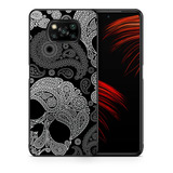 Funda Ppara Xiaomi Redmi Poco Calavera Cachemira Skull Art