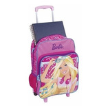 Mochila De Rodinhas Barbie Mochila Barbie Rodinhas Cor Rosa