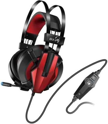 Auricular Gamer Genius Gx Gaming Hs-g710v 7.1 Vibración Usb