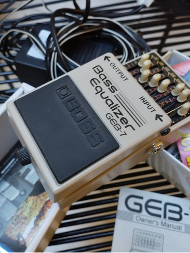 Pedal Boss Bass Equalizer Geb-7 Impecable!