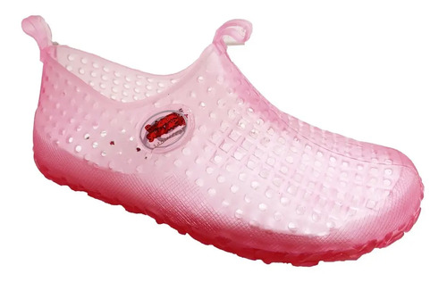 Zapato Para Alberca Niña Bubble Gummers Cristal Rosa