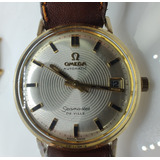 Reloj Omega Seamaster De Ville Chapa Oro Funcionando