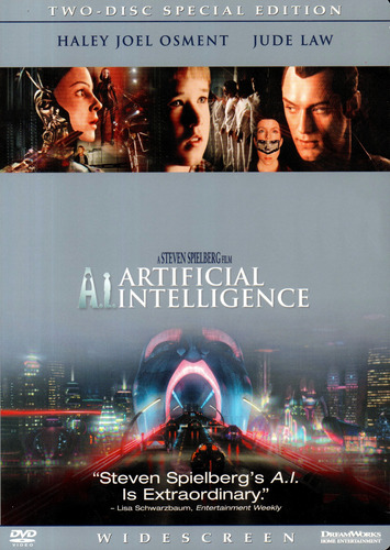 Inteligencia Artificial Película Dvd (nuevo)